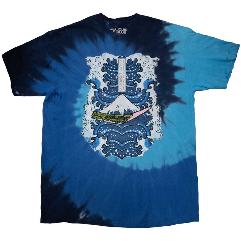 Nick Mason’s Saucerful Of Secrets – Hokusai Wave Dip Dye (T-Shirt)