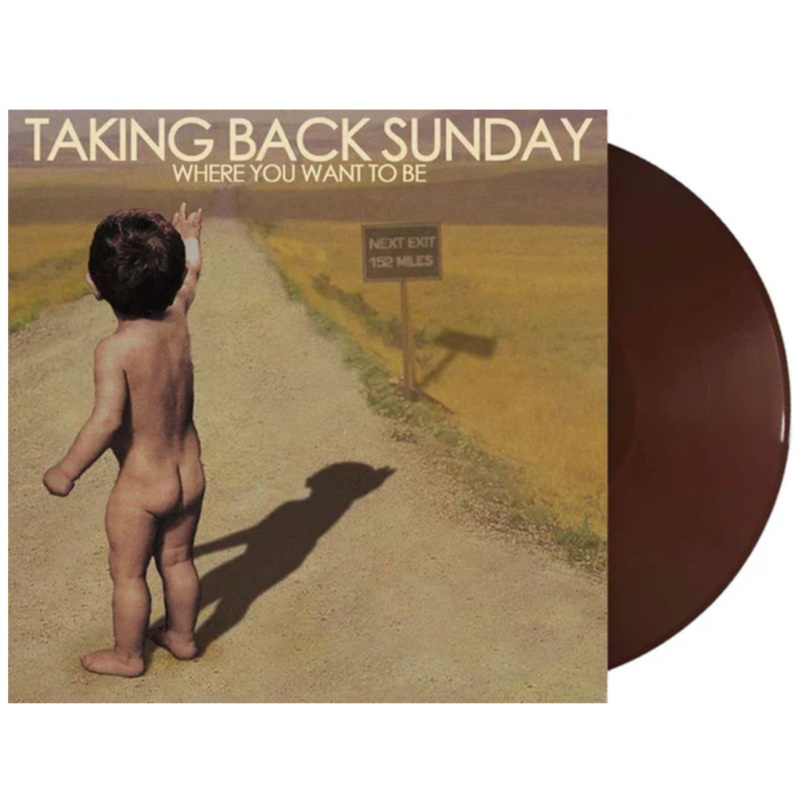 Taking Back Sunday – Where You Want to Be (Indie Exclusive, Brown Vinyl) (LP)