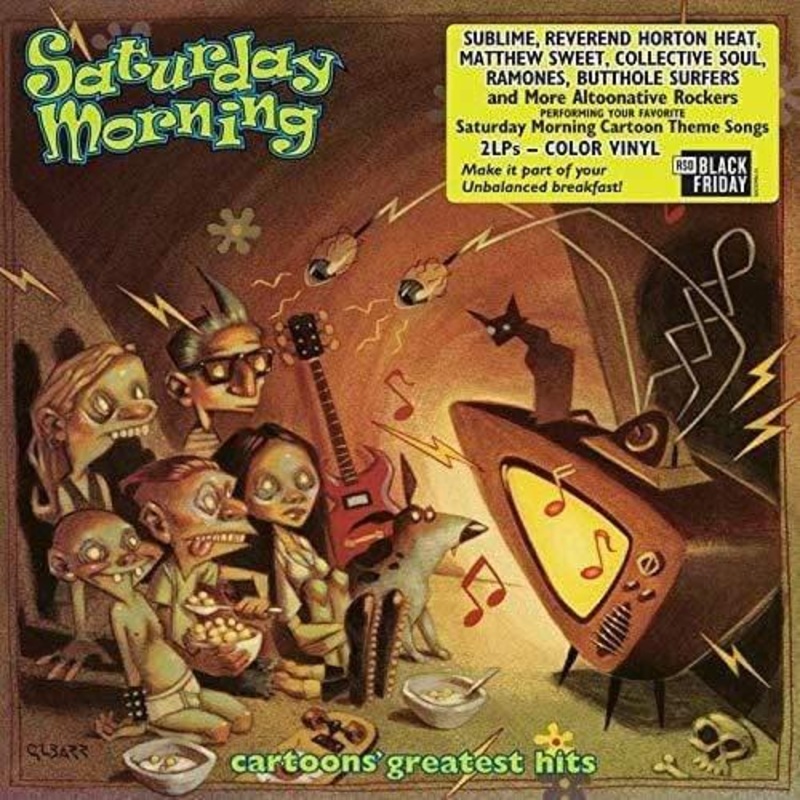 Various Artsts – Saturday Morning Cartoons (2 LP Color)