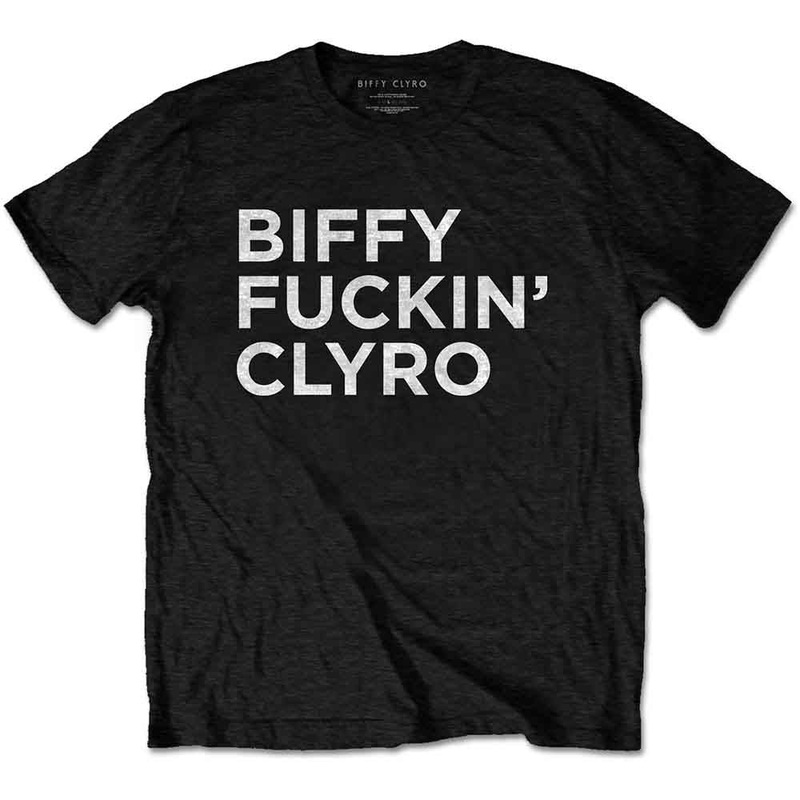 Biffy Clyro – Biffy F*cking Clyro – Text Tee (T-Shirt)