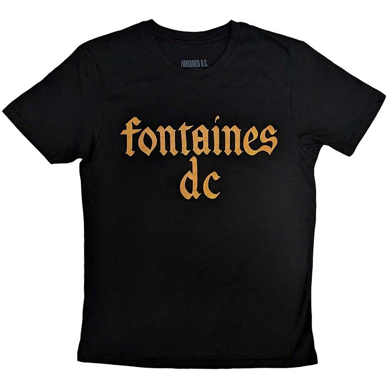 Fontaines D.C. – Gothic Logo (T-Shirt) QW67961607634