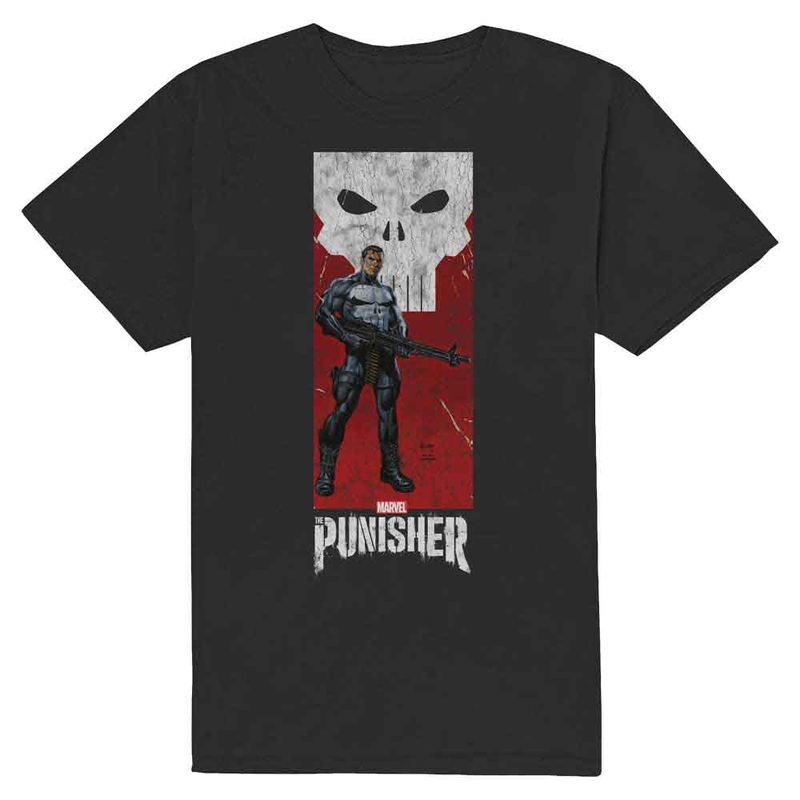 Marvel Comics – Punisher Holding Gun (T-Shirt)