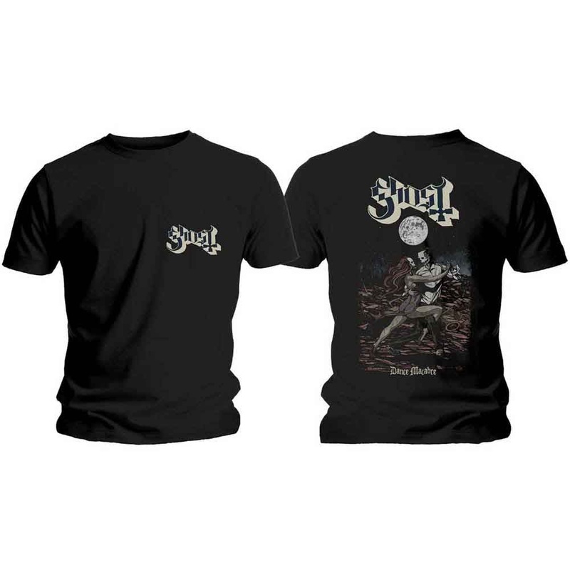 Ghost – Dance Macabre Cover & Logo (T-Shirt)