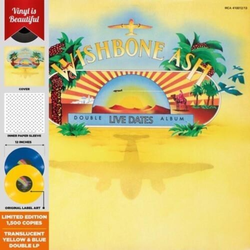 Wishbone Ash – Live Dates (Yellow, Blue, Gatefold LP Jacket, Limited Edition)
