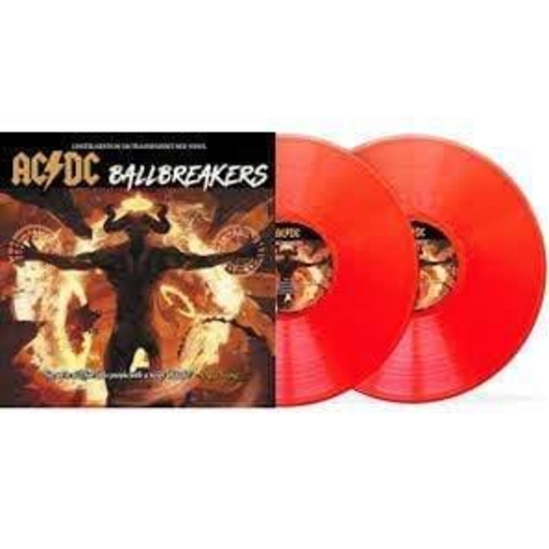 Ac/Dc – Ballbreakers: The Brian Johnson Era (Transparent Red Vinyl In Gatefold Sleeve) (Import) (2 LP)
