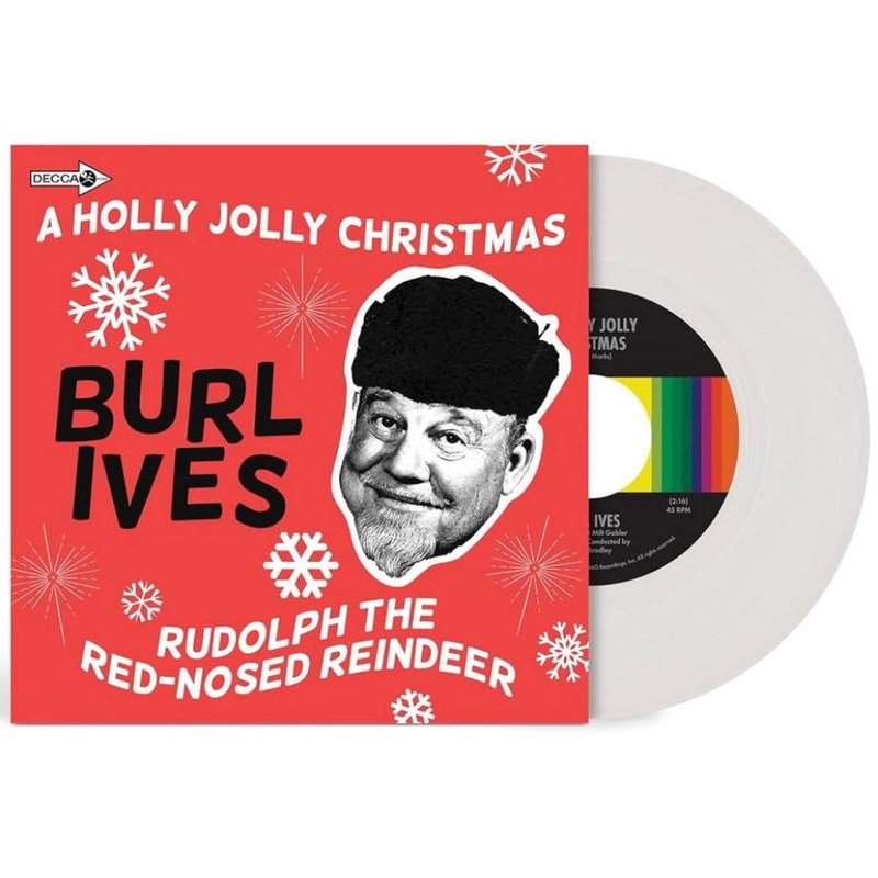 Burl Ives – A Holly Jolly Christmas (Limited Edition, Snow White Vinyl) (7 Vinyl Single)