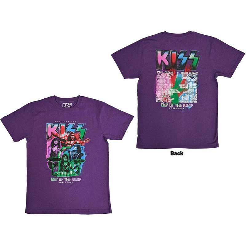 Kiss – End Of The Road Colour Pop (T-Shirt)