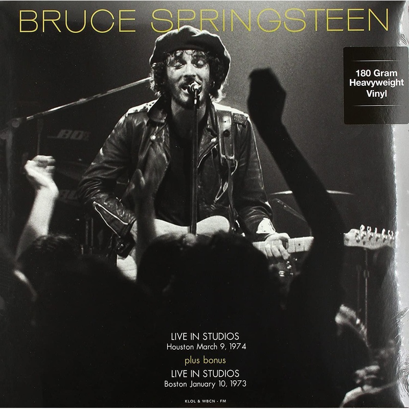 Bruce Springsteen – Fm Studios Live In Houston Sept 3Rd 1974 & In Boston Oct 1st 1973 (Red Vinyl)