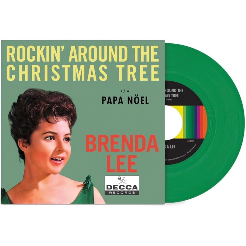 Brenda Lee – Rockin’ Around The Christmas Tree (Limited Edition, Emerald Vinyl) (7 Vinyl Single)