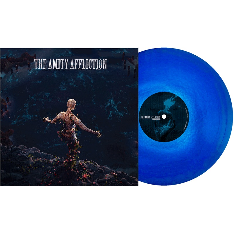 The Amity Affliction – Let The Ocean Take Me (Redux) (Indie Exclusive, White In Aqua Blue In Royal Blue Vinyl)