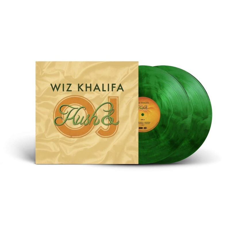 Wiz Khalifa – Kush & Orange Juice (Limited Edition, Gatefold, 180 Gram, Green & Black Galaxy Colors) (2 LP)