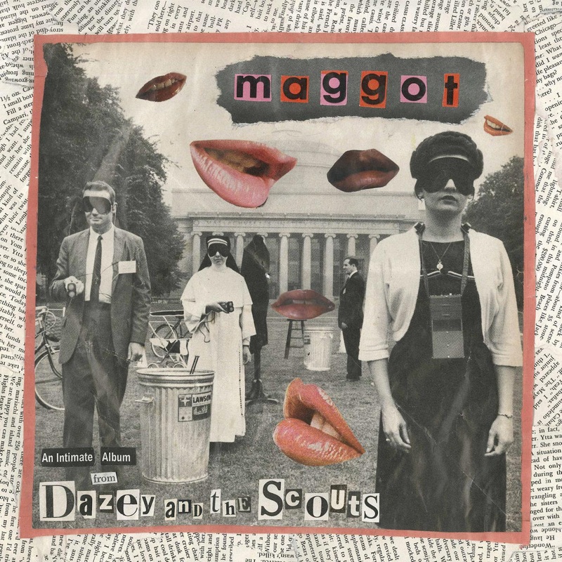 Dazey And The Scouts – Maggot 10 (Split Hot Pink & Baby Blue Vinyl)
