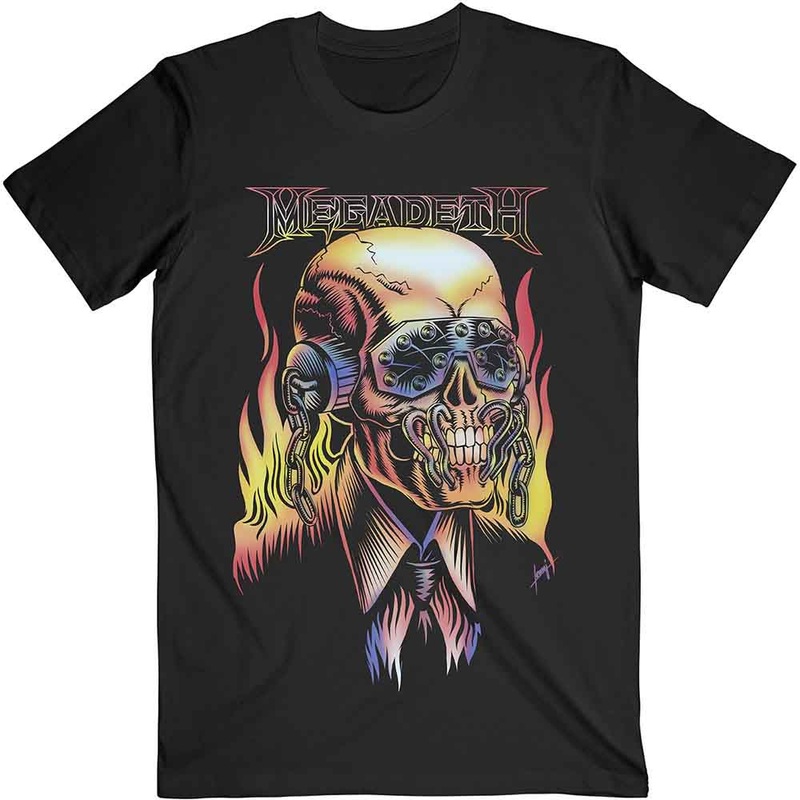 Megadeth – Flaming Vic (T-Shirt)