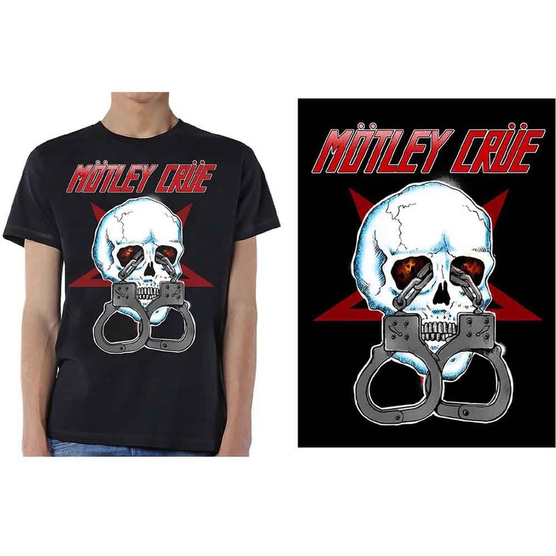 Motley Crue – Skull Cuffs 2 Shirt (T-Shirt)