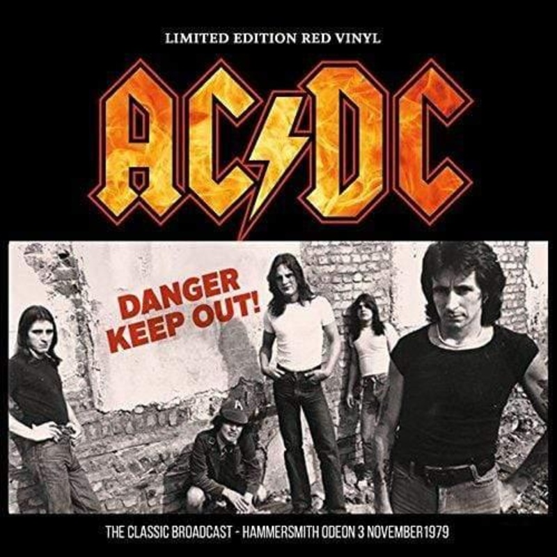 Ac/Dc – Ac/Dc – Danger – Keep Out!: Limited Edition On Red Vinyl