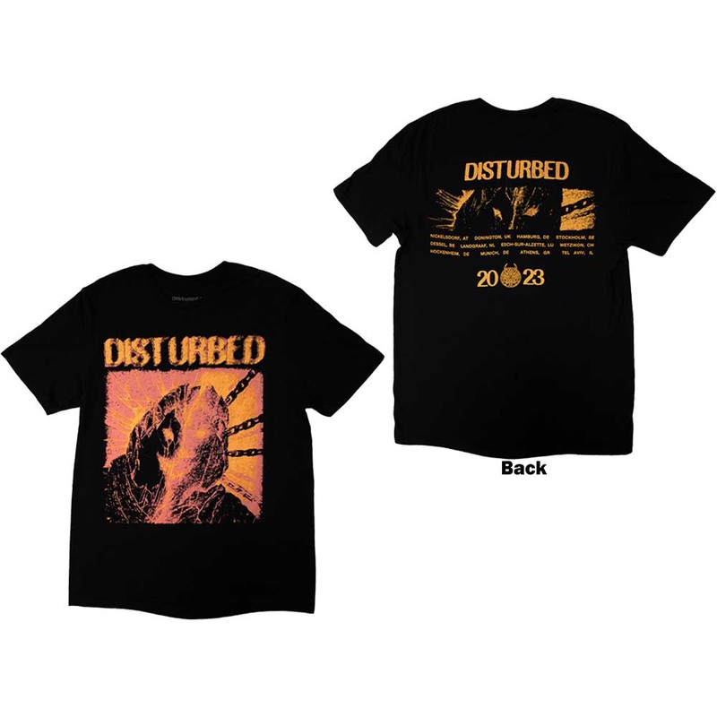 Disturbed – European Tour ’23 Split Face (T-Shirt)