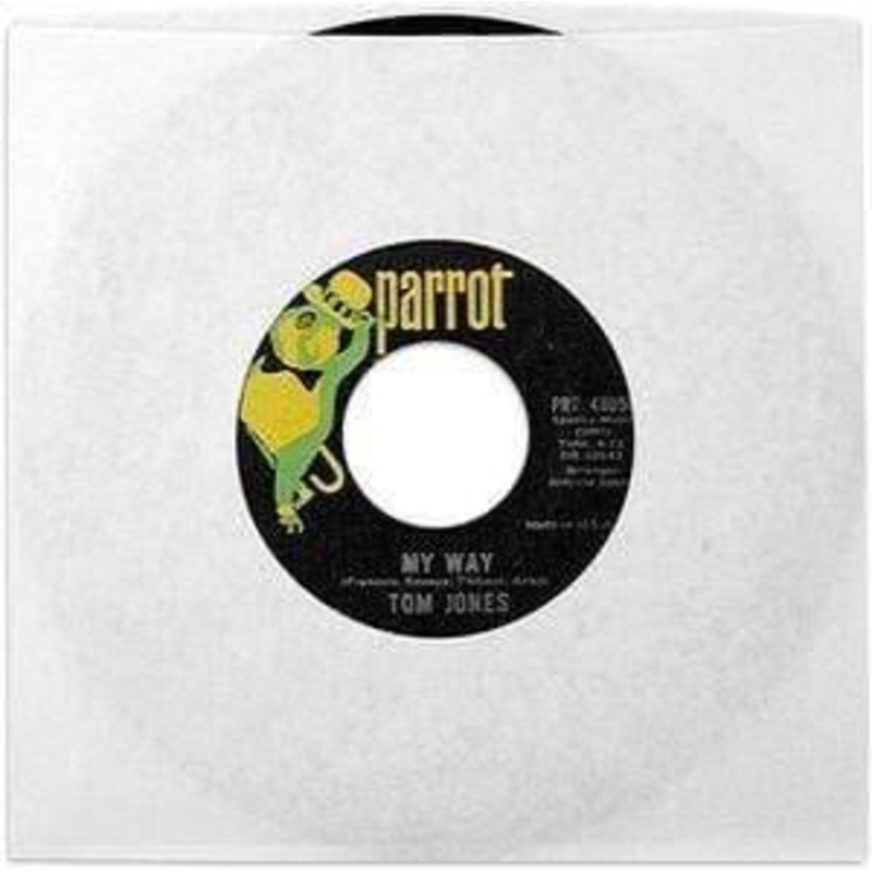 White Paper Sleeves – S7Wr  (7 45 Vinyl) (100 Count)