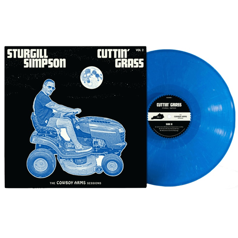 Sturgill Simpson – Cuttin’ Grass Vol. 2 (Cowboy Arms Sessions) (Limited Edition, Opaque Blue & White Swirl Color) (LP)