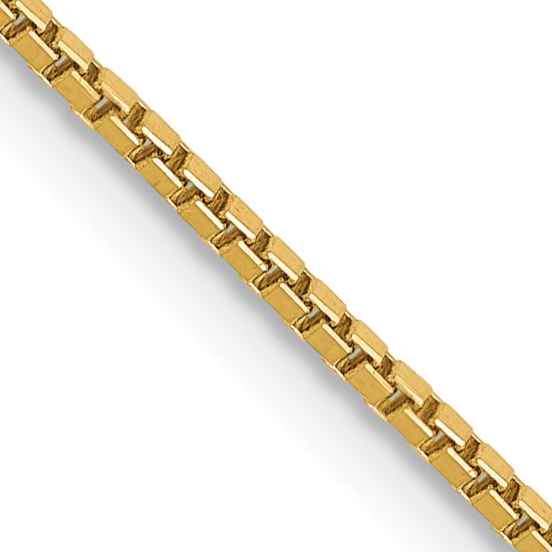 10K Yellow Gold 1.05mm Box Chain