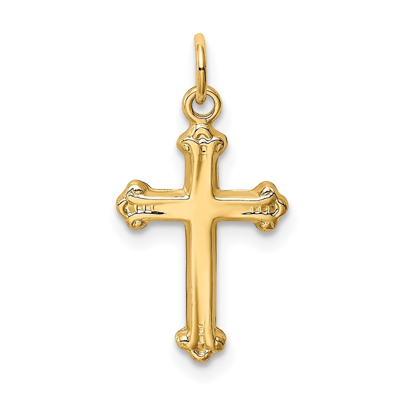 14k Yellow Gold 14k Cross Charm