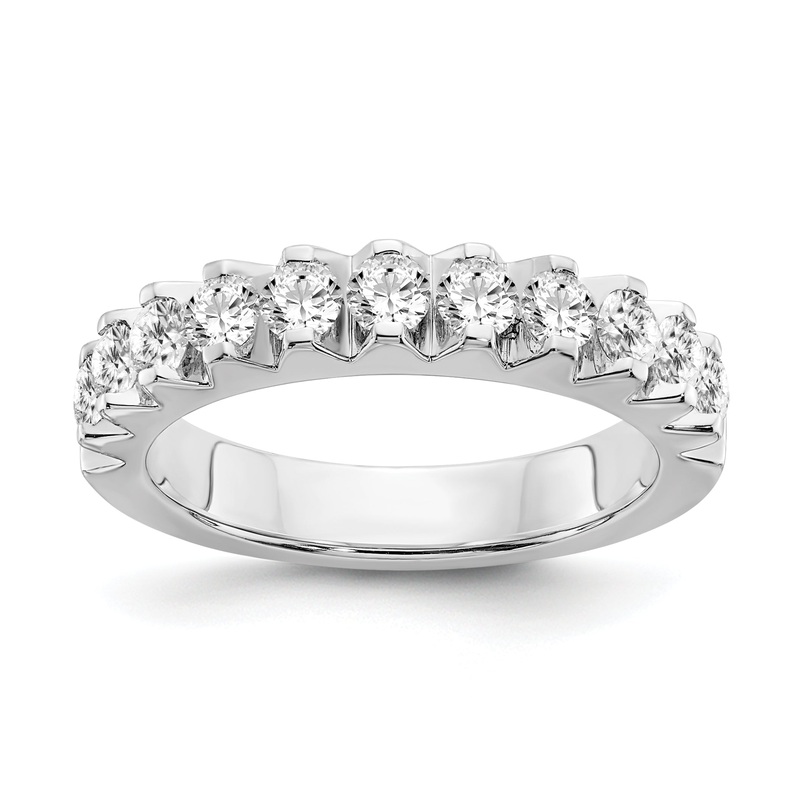 14K White Gold Lab Grown Diamond VS/SI FGH Ring