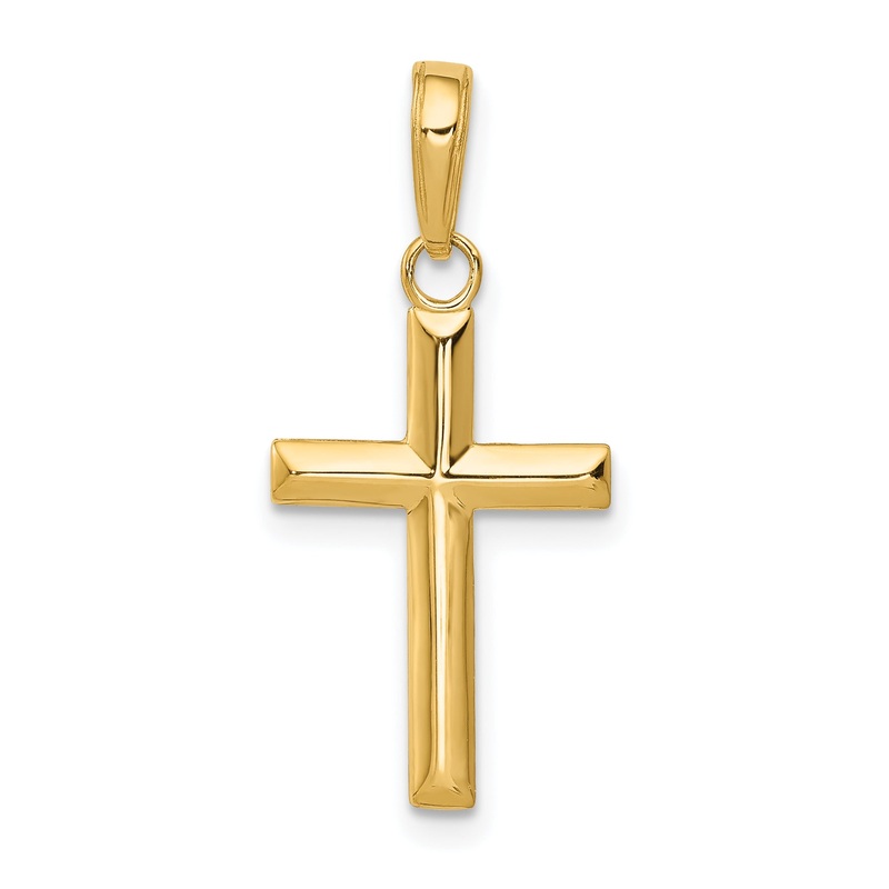10K Yellow Gold 10K Small Cross Pendant