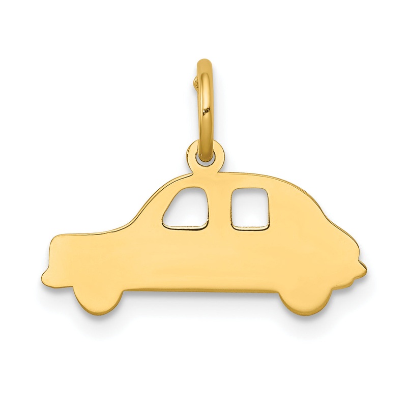14k Yellow Gold 14k Compact Car Charm