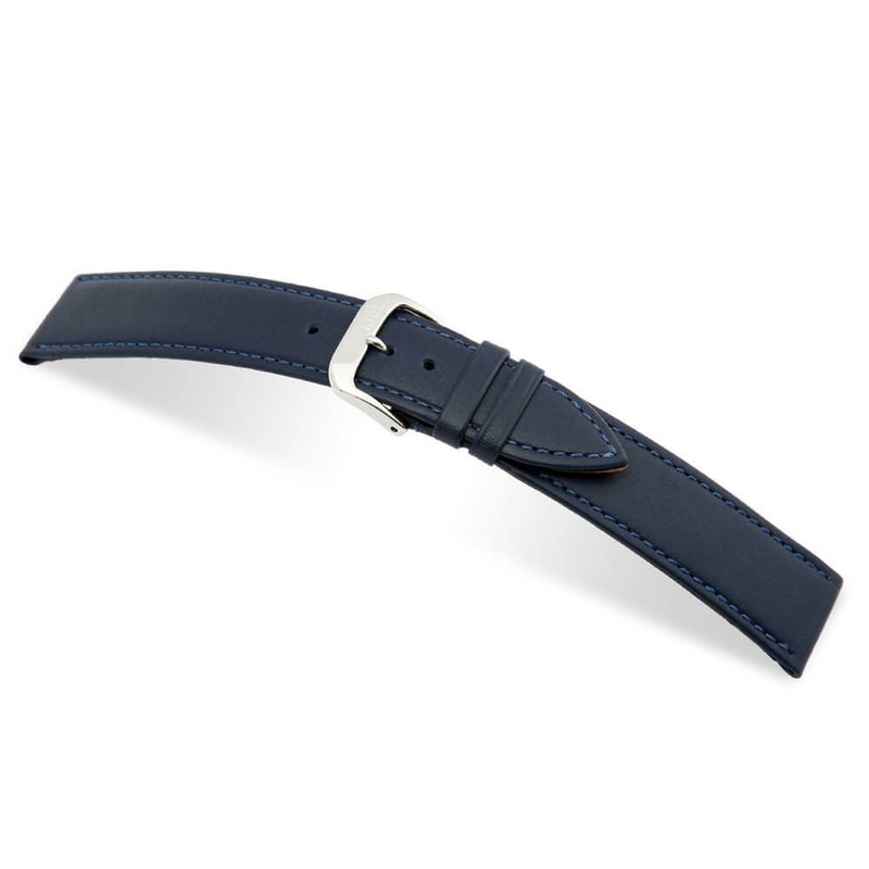 Quick Release | Calf Leather Watch Band | Toscana | Ocean Blue