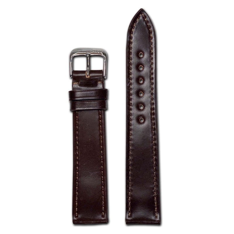 Shell Cordovan Leather Watch Band | Springfield | Mocha | For Nomos
