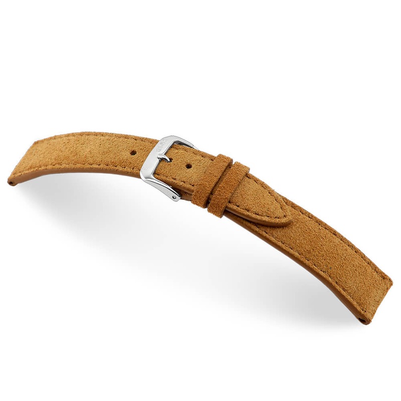 Velours Watch Band | Tompson | Flat | Cognac