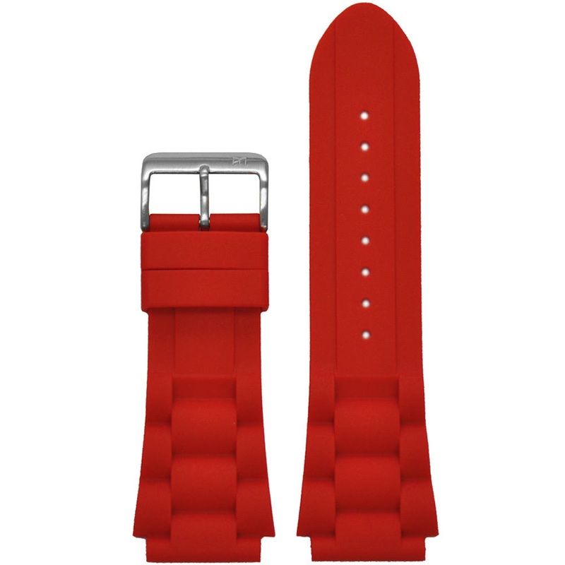 Waterproof Silicone Watch Band | Oyster | Diver | Red