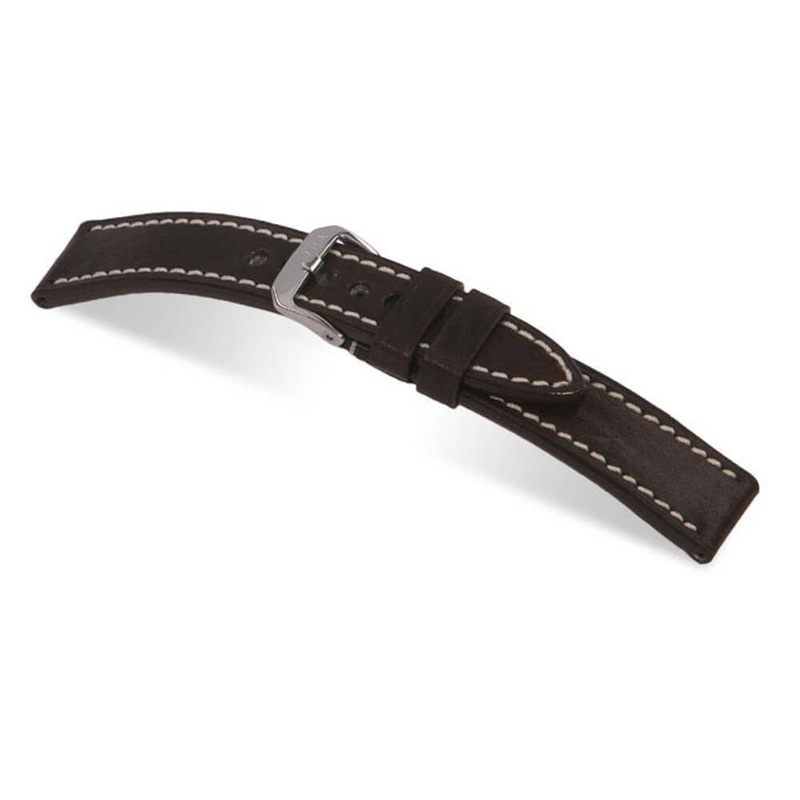 Genuine Vintage Leather Watch Band | Oxford | Mocha