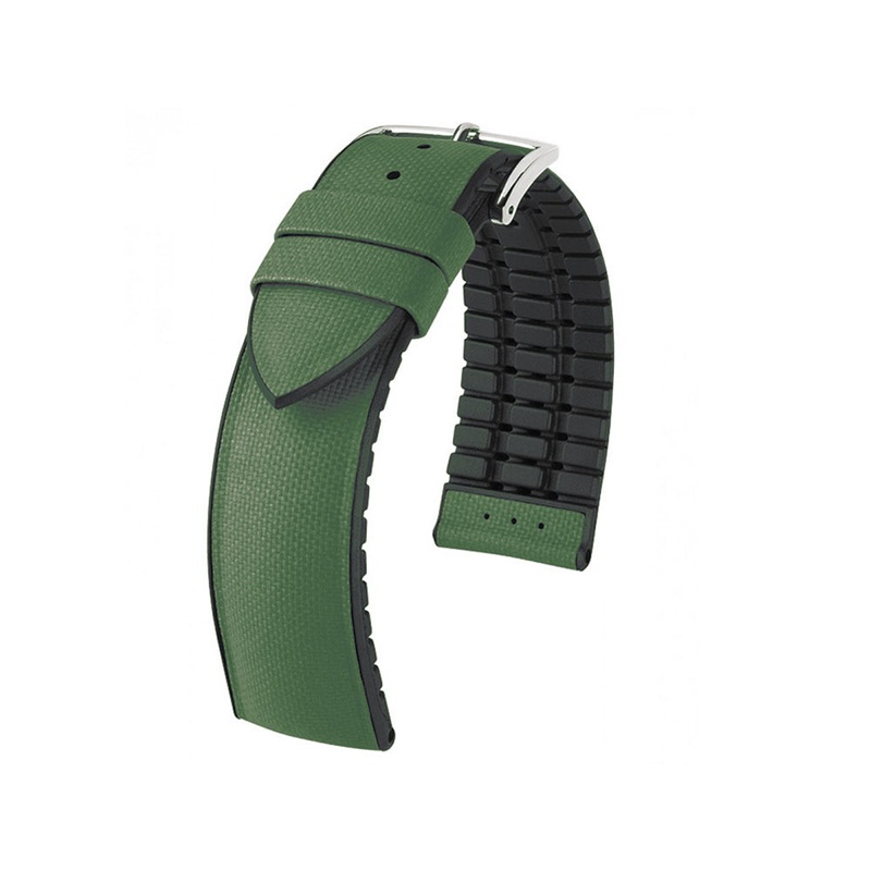 Italian Calfskin Watch Strap | Arne | Olive | Hirsch Performance Series