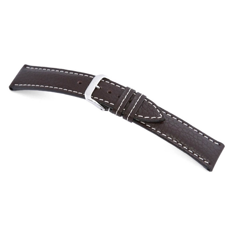 Buffalo Leather Watch Band | Montana | Mocha