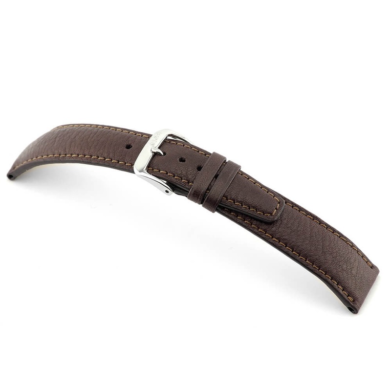 Genuine Certified Organic Leather Watch Band | Fussen | Mocha