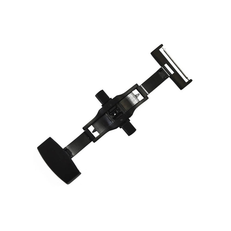 Butterfly Deploy Watch Buckle | Push Button | PVD (Black)