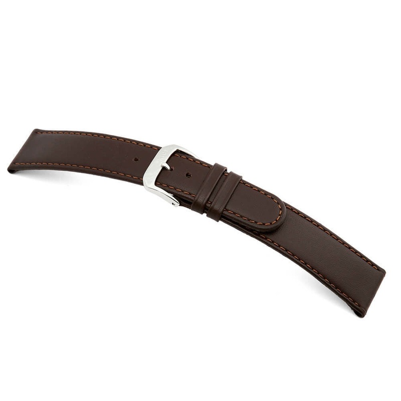 Cow Leather Watch Band | Ecco | Mocha