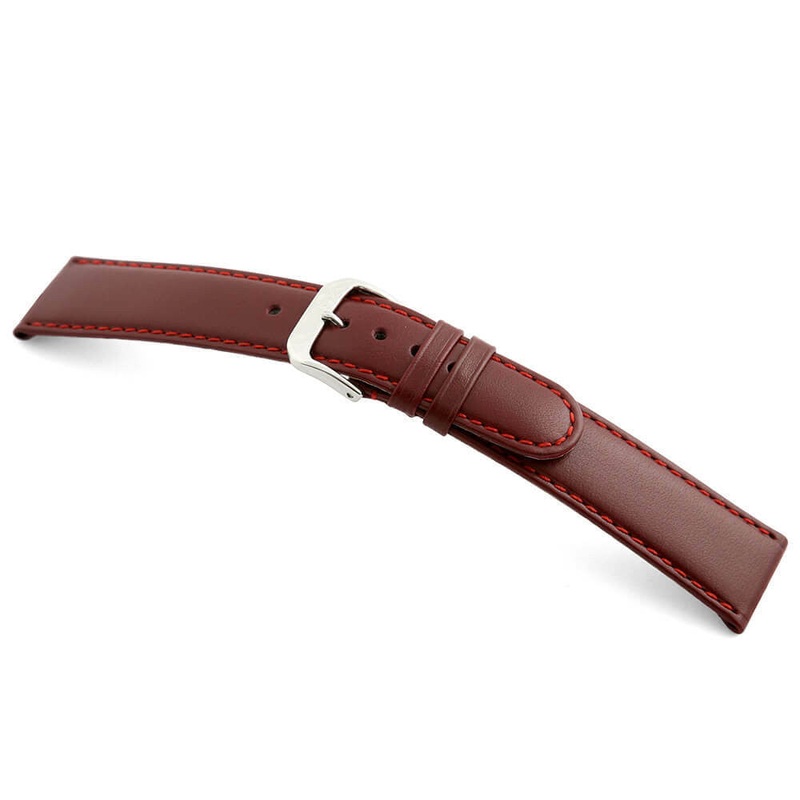 Quick Release | Saddler’s Leather Watch Band | Arizona | Burgundy