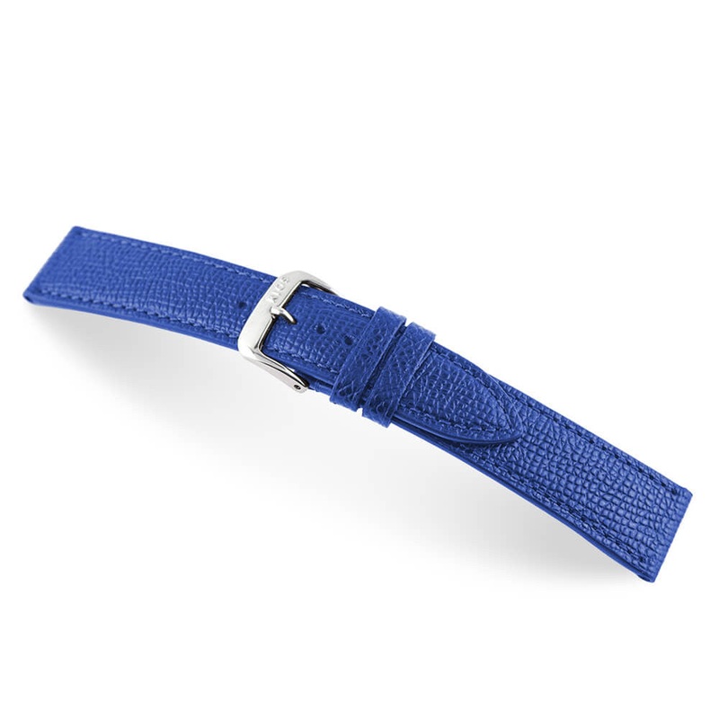 Genuine Cowhide Watch Band | French | Royal Blue
