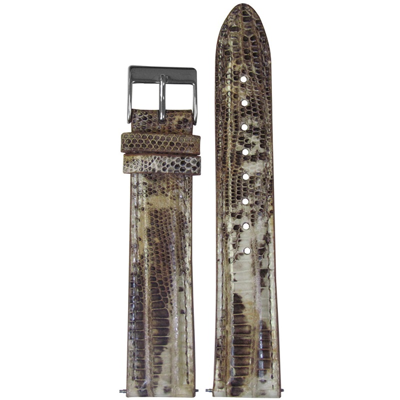 Quick Release | Teju Lizard Watch Band | Bone | for Michele