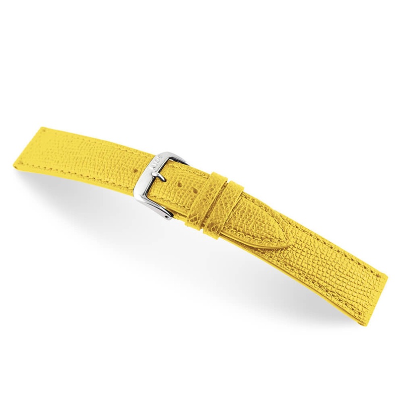Genuine Cowhide Watch Band | French | Yellow