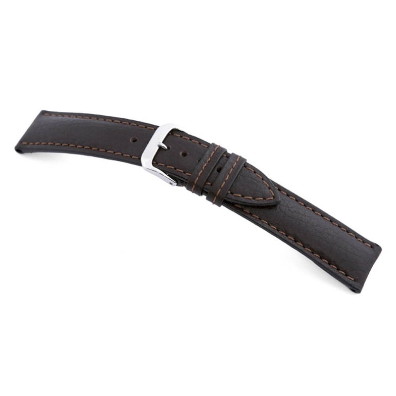 Buffalo Leather Watch Band | Colorado | Mocha