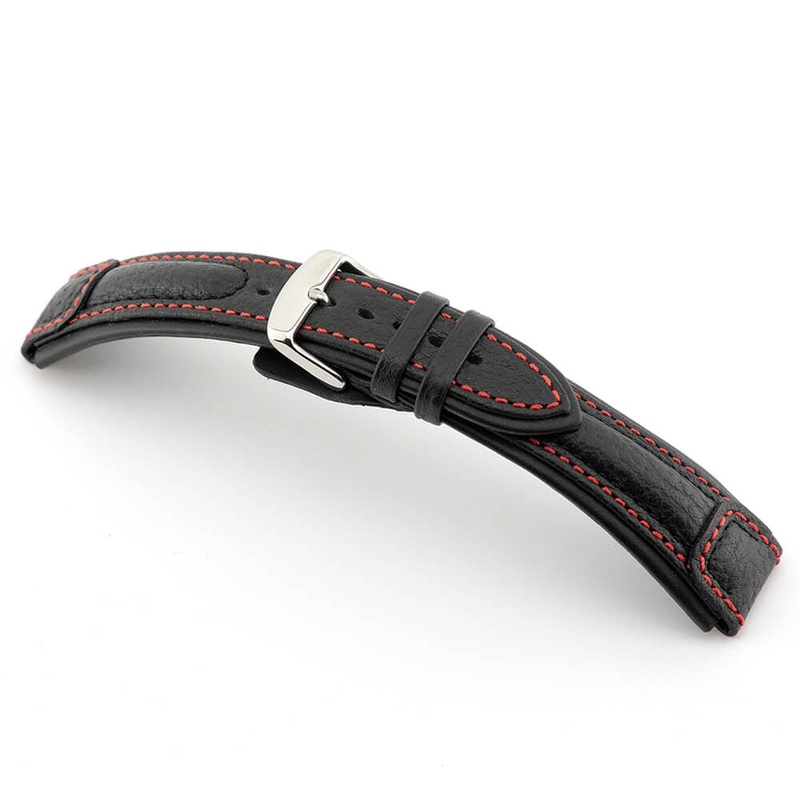 Genuine Buffalo Leather Watch Band | Advantage | Aviator Style