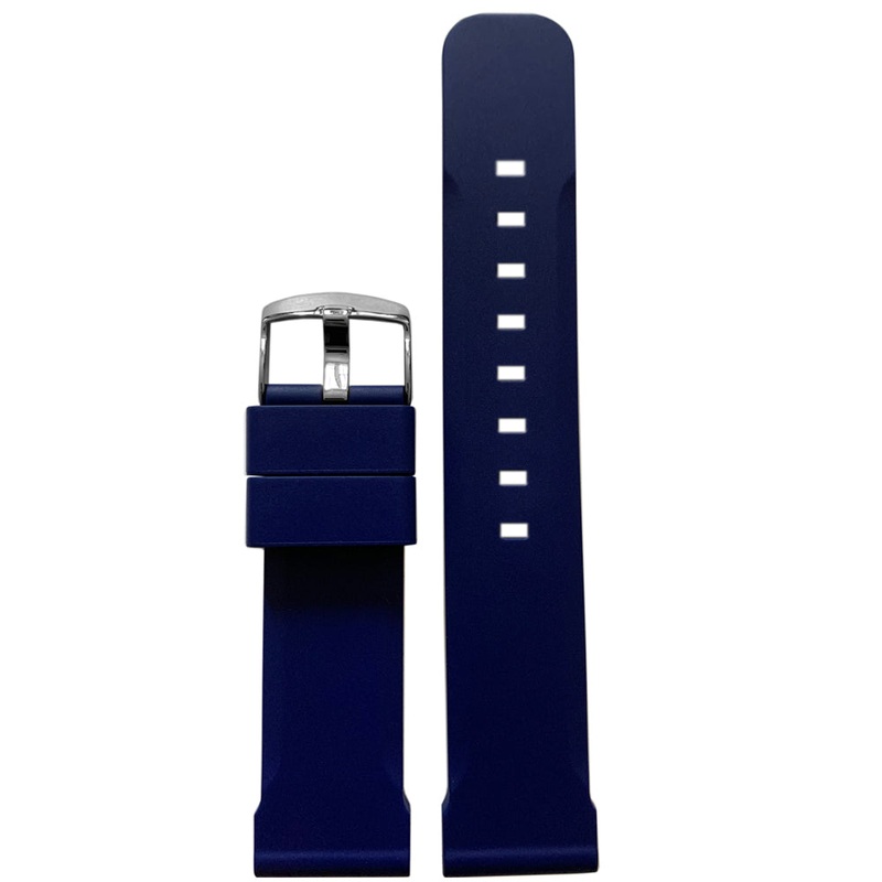 NBR Italian Rubber Watch Band | Bonetto 317 | Royal Blue