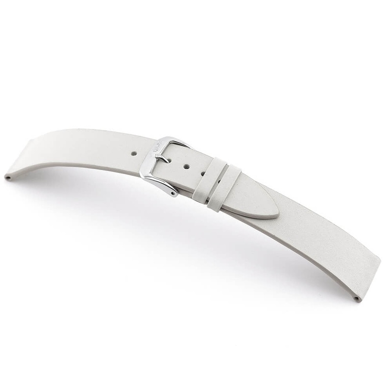 Genuine Cowhide Watch Band | Elegant | Stitchless | White