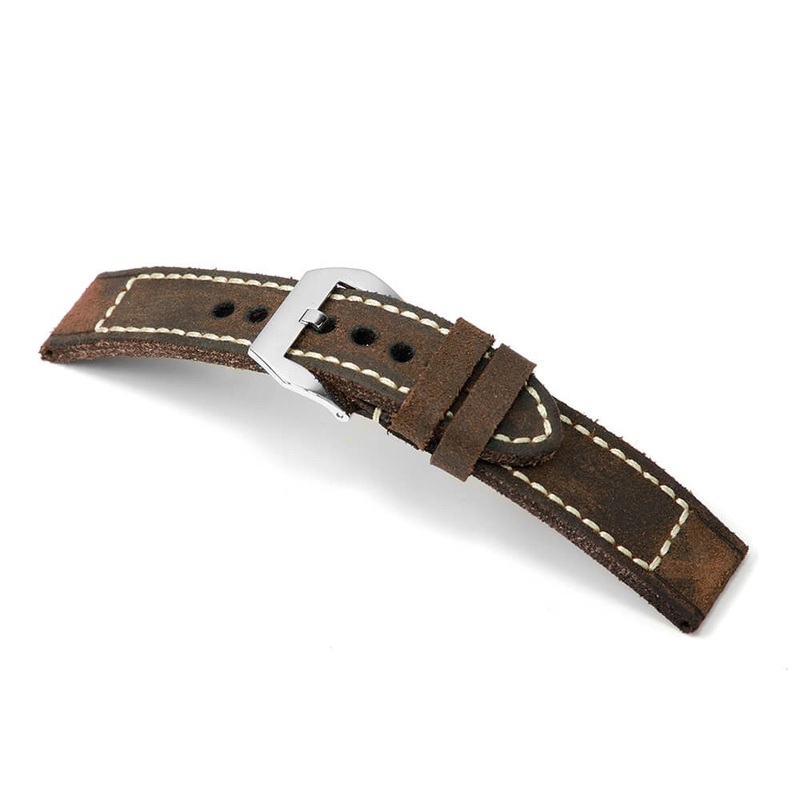 Genuine Vintage Leather Watch Band | Liverpool | Mocha