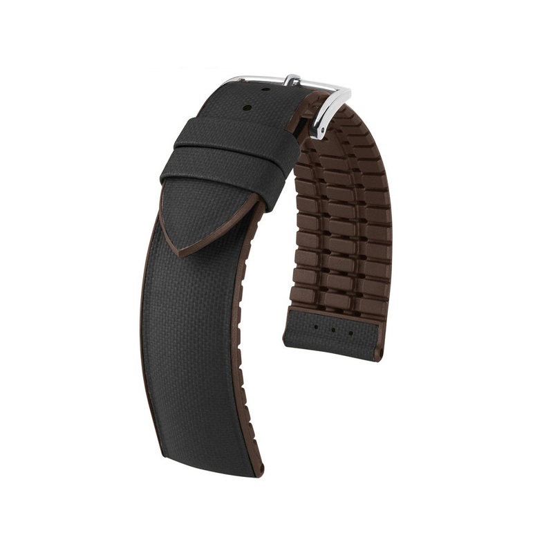 Italian Calfskin Watch Strap | Arne | Black | Hirsch Performance Series