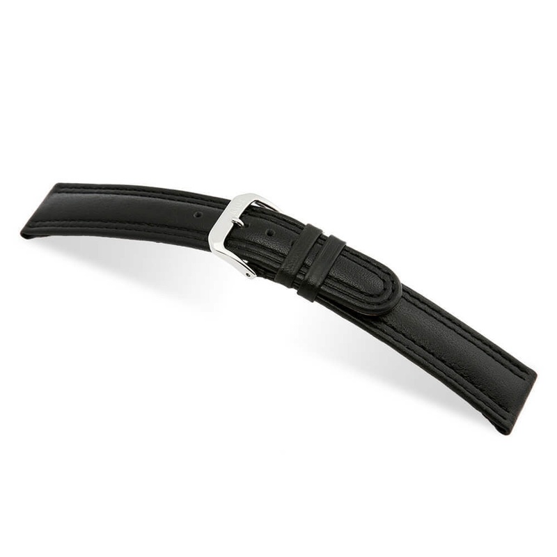 Saddler’s Leather Watch Band | Nevada | Black
