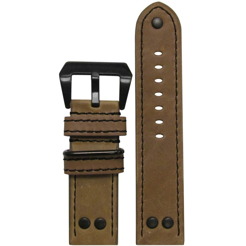 Vintage Leather Watch Band | MB-1 Pilot | Natural