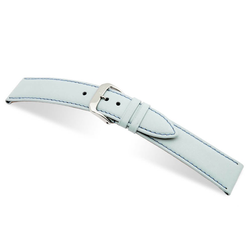 Quick Release | Calf Leather Watch Band | Toscana | Ice Blue